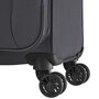 Мала валіза Travelite Croatia ручна поклажа на 35 л вагою 2,4 кг Чорна