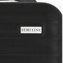 Мала валіза Semi Line на 41 л вагою 2,5 кг Чорна