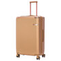 Велика валіза Semi Line на 93 літри вагою 4,27 кг Золотистий