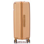 Велика валіза Semi Line на 93 літри вагою 4,27 кг Золотистий