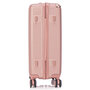 Средний чемодан Semi Line на 60 л весом 3,33 кг Розовый