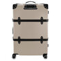 Винтажный большой чемодан Semi Line на 96 л весом 4,4 кг Шампань