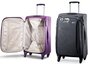 Жіноча валіза гігант 4-х колсіна 109/128 л CARLTON Diva II фіолетова, чорна