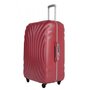 Середня дорожня валіза із пластику 4-колісна 59 л VERUS Montreal 24 RED