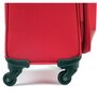 Дорожный чемодан гигант 4-х колесный 104/119 л. CARLTON Polaris красный
