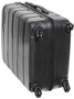 Средний дорожный пластиковый чемодан 4-х колесный 63 л. CARLTON Cayenne графитовый (темно-серый)