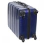 Малый дорожный пластиковый чемодан 4-х колесный 34 л. CARLTON Cayenne графитовый (темно-серый)