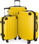 Комплект валіз із полікарбонату Hauptstadtkoffer Spree, жовтий