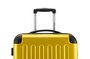 Мала 4-х колісна валіза із полікарбонату 38/42 л HAUPTSTADTKOFFER, жовтий