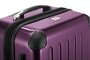 Мала 4-х колісна валіза із полікарбонату 38/42 л HAUPTSTADTKOFFER, фіолетова