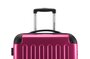 Мала 4-х колісна валіза із полікарбонату 38/42 л HAUPTSTADTKOFFER, рожева