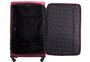 Большой тканевый чемодан на4-х колесах 69/79 HAUPTSTADTKOFFER, красный