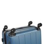 Members NEXA (S) Ocean Blue 34 л валіза з пластику на 4 колесах блакитна