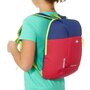 Детский качественный городской рюкзак 5 л. Quechua ARPENAZ Kid красный с синим