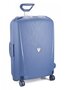 Roncato Light валіза на 109 л з поліпропілену синього кольору