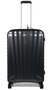 Средний элитный чемодан из поликарбоната и кожи 71 л Roncato Uno Zip Delux Limited Edition, карбон