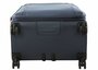 Комплект тканевых чемоданов на 4-х колесах Roncato Zero Gravity, темно-синий