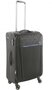 Средний тканевый чемодан на 4-х колесах 71/85 л Roncato Zero Gravity Dlx, черный