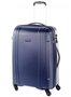 Средний чемодан из поликарбоната 4-х колесный 72 л PUCCINI, темно-синий
