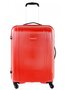 Середня валіза із полікарбонату 4-х колісна 72 л PUCCINI, червоний