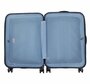 Малый чемодан на 4-х колесах из поликарбоната Roncato Kinetic 32 л голубой