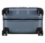 Велика валіза із полікарбонату на 4-х колесах 100 л Roncato Kinetic, блакитний