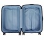 Средний чемодан из поликарбоната на 4-х колесах 70 л Roncato Kinetic, темно синий