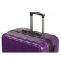 Members NEXA (L) Purple 96 л валіза з пластику на 4 колесах фіолетова