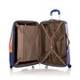 Heys Chroma Hybrid 35 л чемодан из поликарбоната на 4 колесах сине-оранжевый