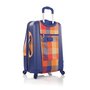 Heys Chroma Hybrid 102 л чемодан из поликарбоната на 4 колесах сине-оранжевый