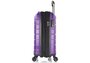 Малый чемодан из 100% дюрафлекса 38 л Heys Zeus, пурпурный