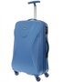 Середня пластикова 4-х колісна валіза 67 л March Twist, синій
