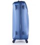 Средний пластиковый чемодан 4-х колесный 67 л March Twist, синий