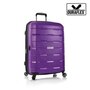 Середня валіза із 100% дюрафлексу 70 л Heys Zeus, пурпурний