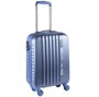 Мала валіза із пластику 4-х колісна 40 л March Ribbon, синя