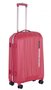 March Rocky комплект чемоданов из поликарбоната на 4 колесах красно-серый