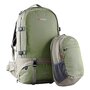 Caribee Jet pack 65 л туристичний рюкзак з поліестеру зелений