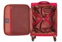 Комплект тканевых 4-х колесных чемоданов (S/M/XL) March Flybird, красный