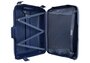 Велика поліпропіленова валіза на 4-х колесах 90 л Roncato Light, темно-синій
