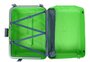 Велика поліпропіленова валіза на 4-х колесах 90 л Roncato Light, салатовий
