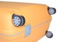 Велика поліпропіленова валіза на 4-х колесах 90 л Roncato Light, жовтий
