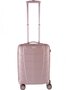 Малый чемодан из пластика 4-х колесный 44 л March Ypsilon, розовый/шампань