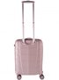 Малый чемодан из пластика 4-х колесный 44 л March Ypsilon, розовый/шампань