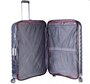 Премиум чемодан гигант из поликарбоната 113 л Roncato UNO ZSL Premium carbon, синий