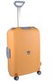 Комплект полипропиленовых чемоданов на 4-х колесах 70/90 л Roncato Light, желтый