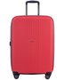 Средний чемодан из полипропилена на 4-х колесах 71 л HAUPTSTADTKOFFER FHain, красный