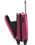 Мала пластикова валіза з відділенням для ноутбука 42 л HAUPTSTADTKOFFER, рожевий