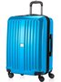 Велика пластикова валіза на 4-х колесах 80/90 л HAUPTSTADTKOFFER Xberg, блакитний