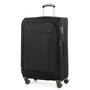 Велика 4-х колісна валіза із текстилю 87/101 л Rock Octo-Drive II (L) Black