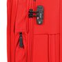 Средний чемодан из текстиля 4-х колесный 55/66 л Rock Octo-Drive II (M) Red